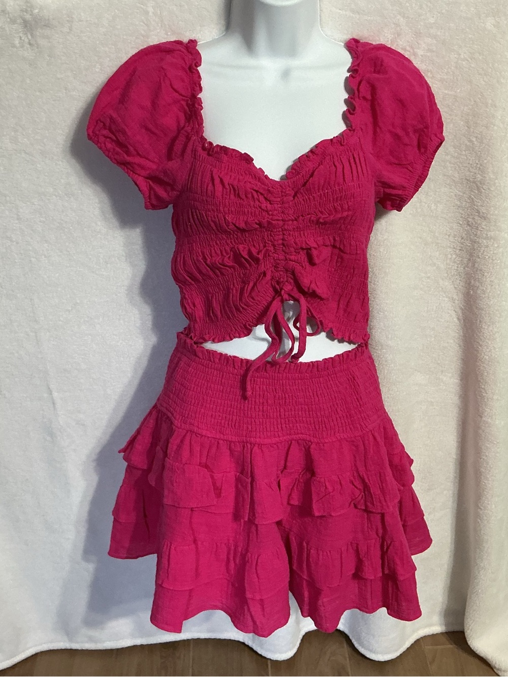 Olivaceous 2 Piece Skirt Set M